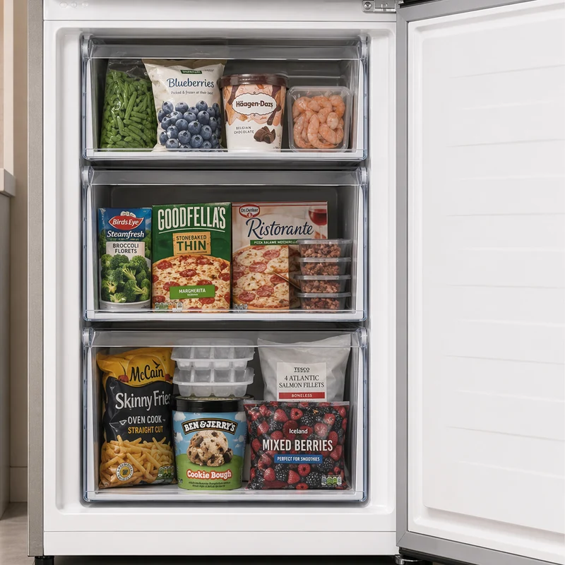 Heinner HCNF-HS304XWDE koel-vriescombinatie – 304 L – Full No Frost – waterdispenser – energielabel E
