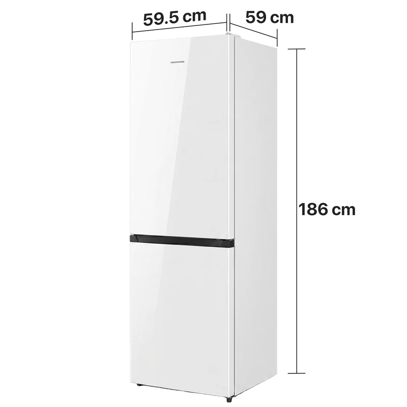Heinner koel-vriescombinatie HCNF-HS304E – 304 liter – Full No Frost – energielabel E