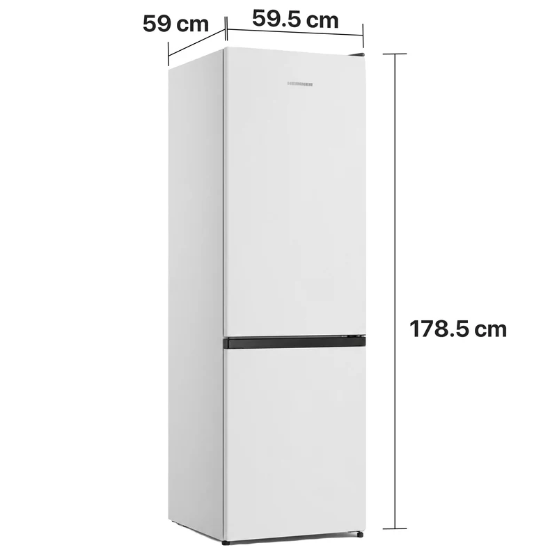Heinner HCNF-HS292E koel-vriescombinatie – 292 liter – Full No Frost – energielabel E