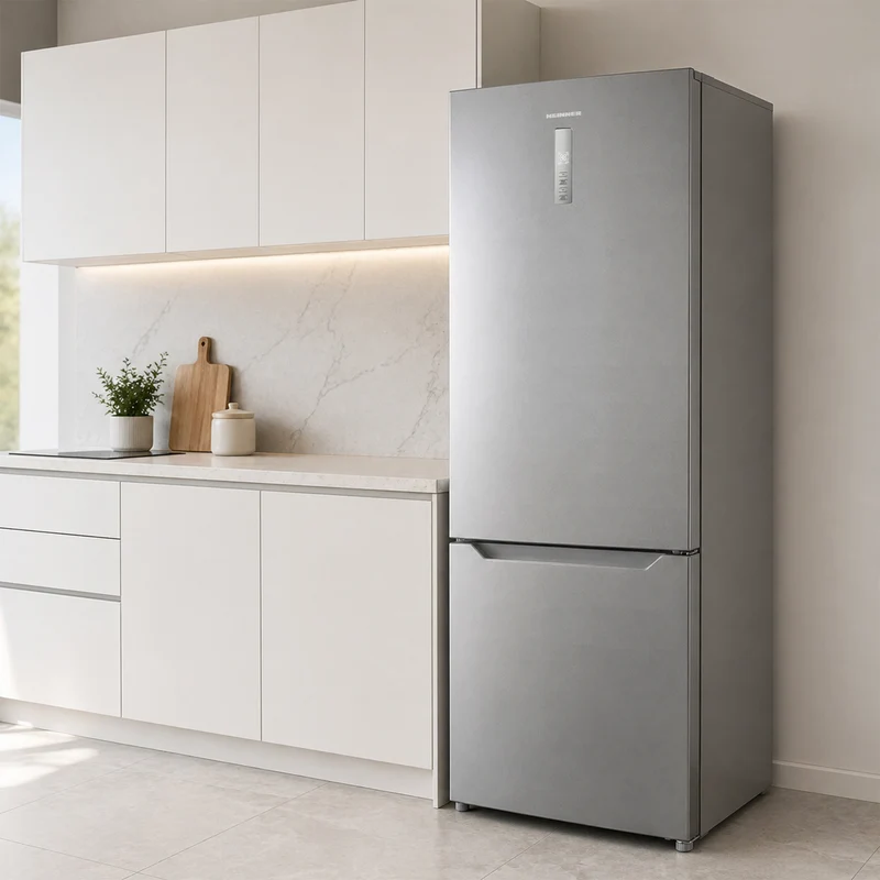 Heinner HCNF-M435INVXE koel-vriescombinatie – 435 liter – No Frost – inverter compressor – energielabel E