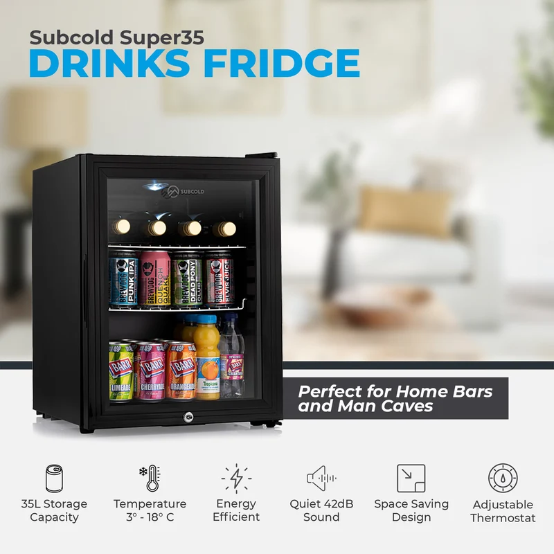Subcold Super 35 LED Beer Fridge
