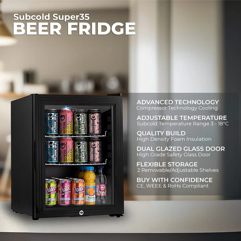 Subcold Super 35 LED Beer Fridge