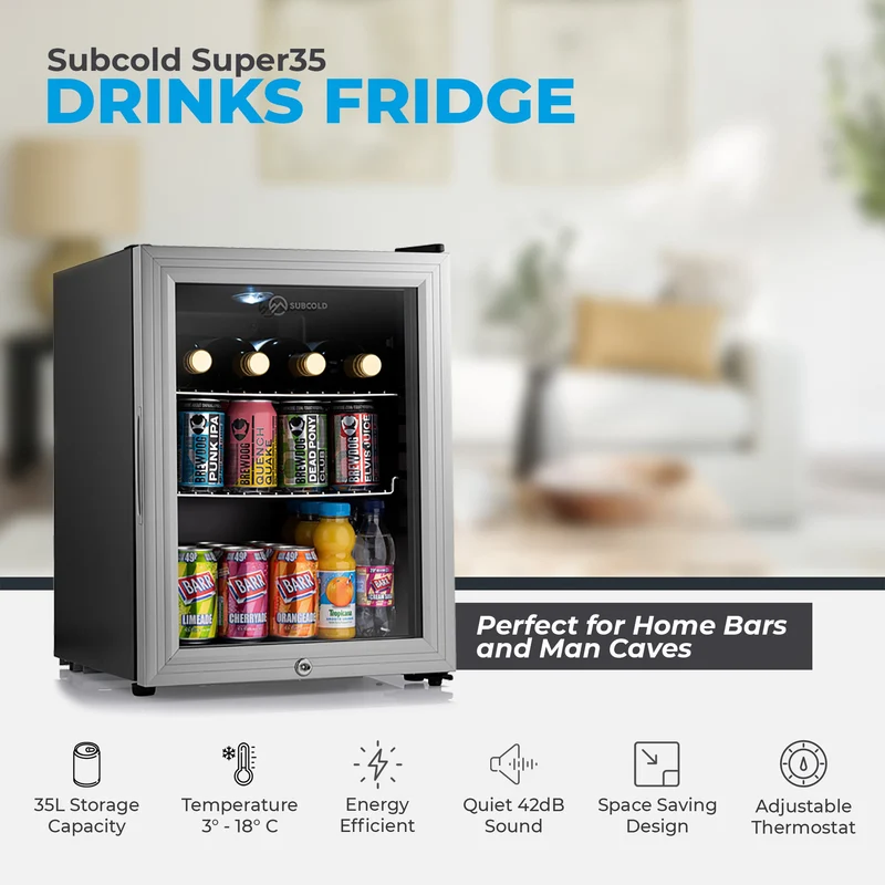 Subcold Super 35 LED Beer Fridge