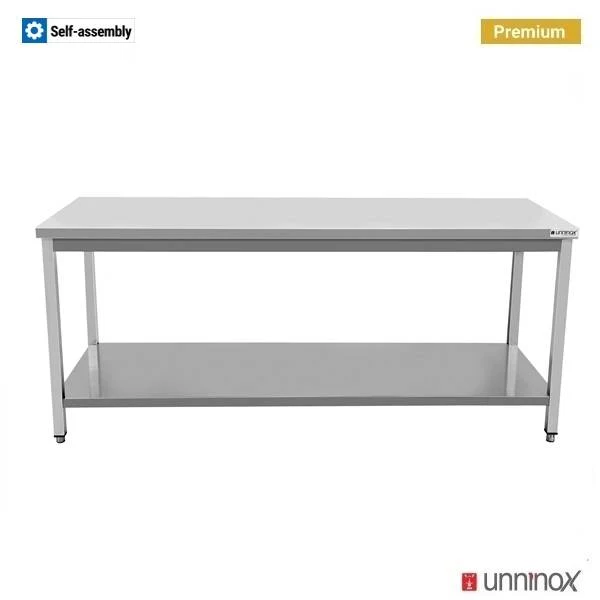 WORKTABLE 700 + OHNE AUFSATZ – 180x70xH85cm