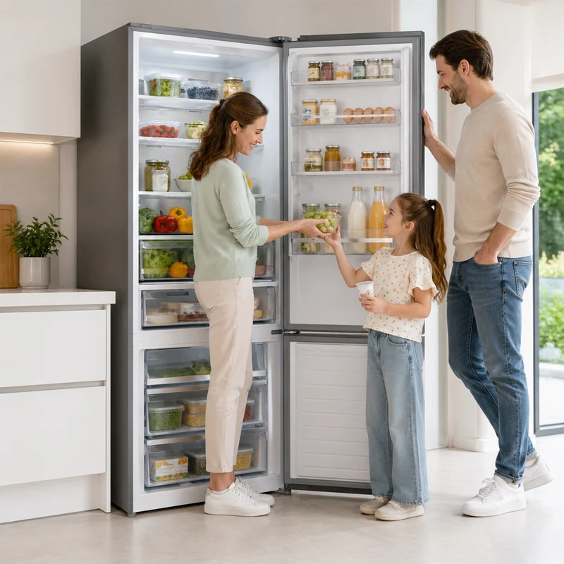 Heinner koel-vriescombinatie HCNF-M435INVHXE – 435 liter – No Frost – energielabel E