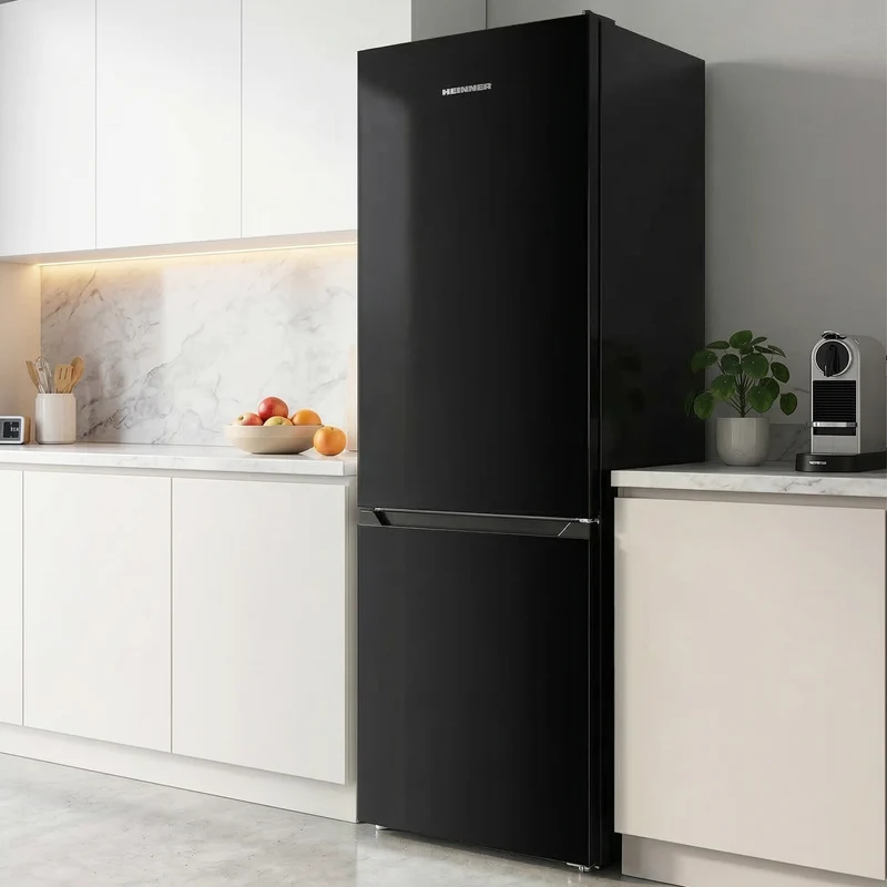 Heinner HCNF-HM253BKE koel-vriescombinatie – 253 L – Full No Frost – energielabel E