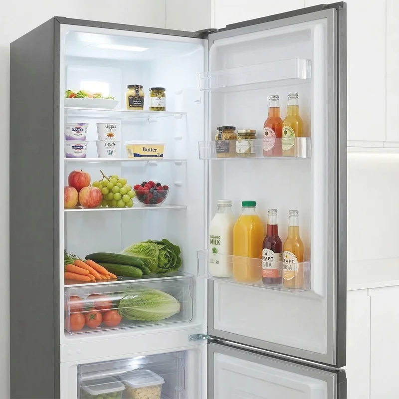 Heinner HCNF-HM253XE koel-vriescombinatie – 253 L – No Frost - energielabel E