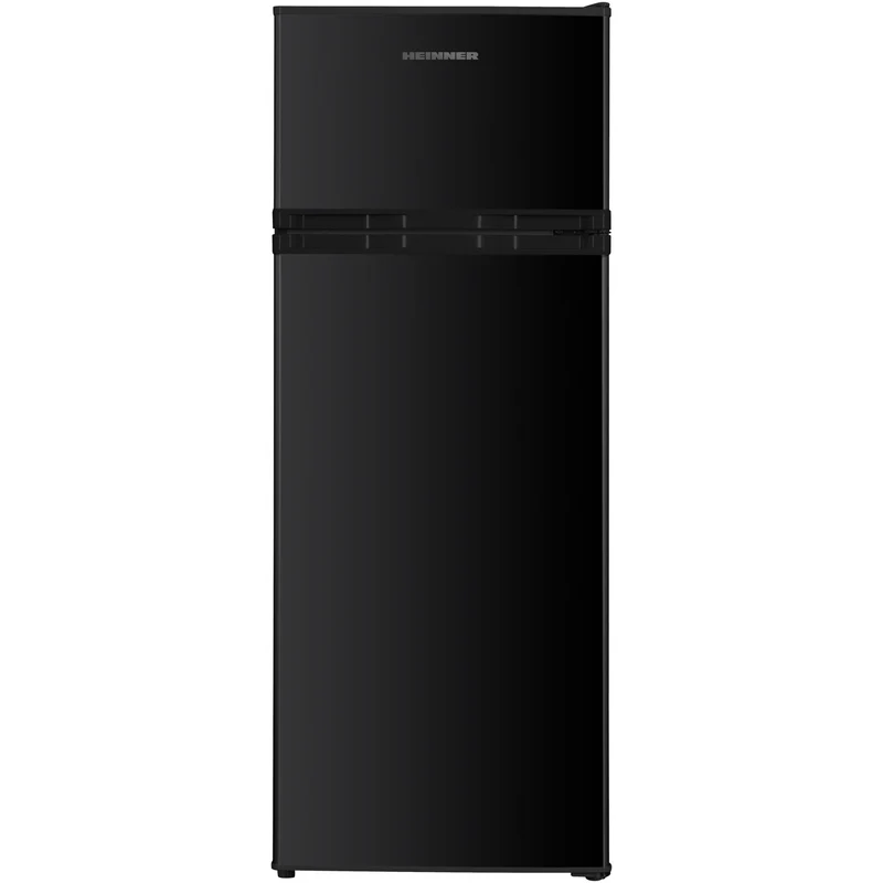 Heinner koel-vriescombinatie HF-H2206BKE – 206 liter – zwart – energielabel E