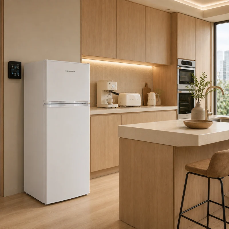 Heinner koel-vriescombinatie HF-H2206E – 206 liter – energielabel E