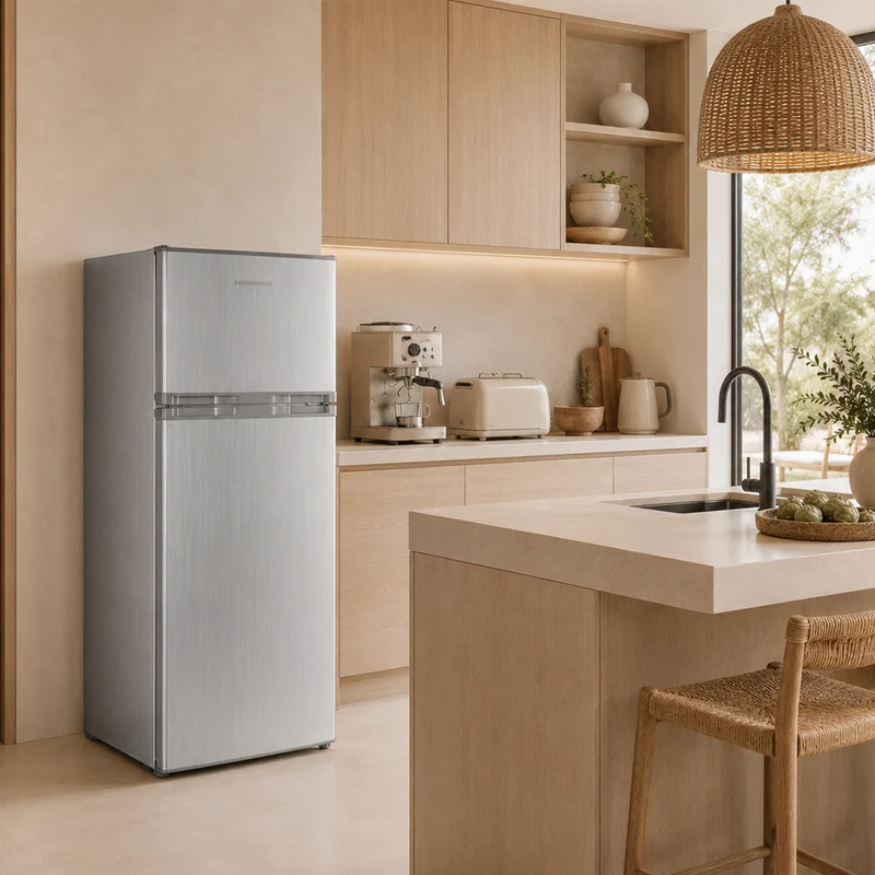 Heinner koel-vriescombinatie HF-H2206SE – 206 liter – energielabel E
