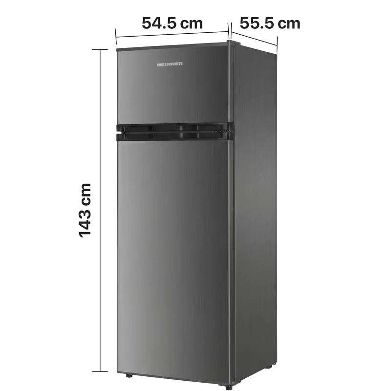 Heinner HF-HM2206INVXD koel-vriescombinatie – 206 liter – inverter compressor