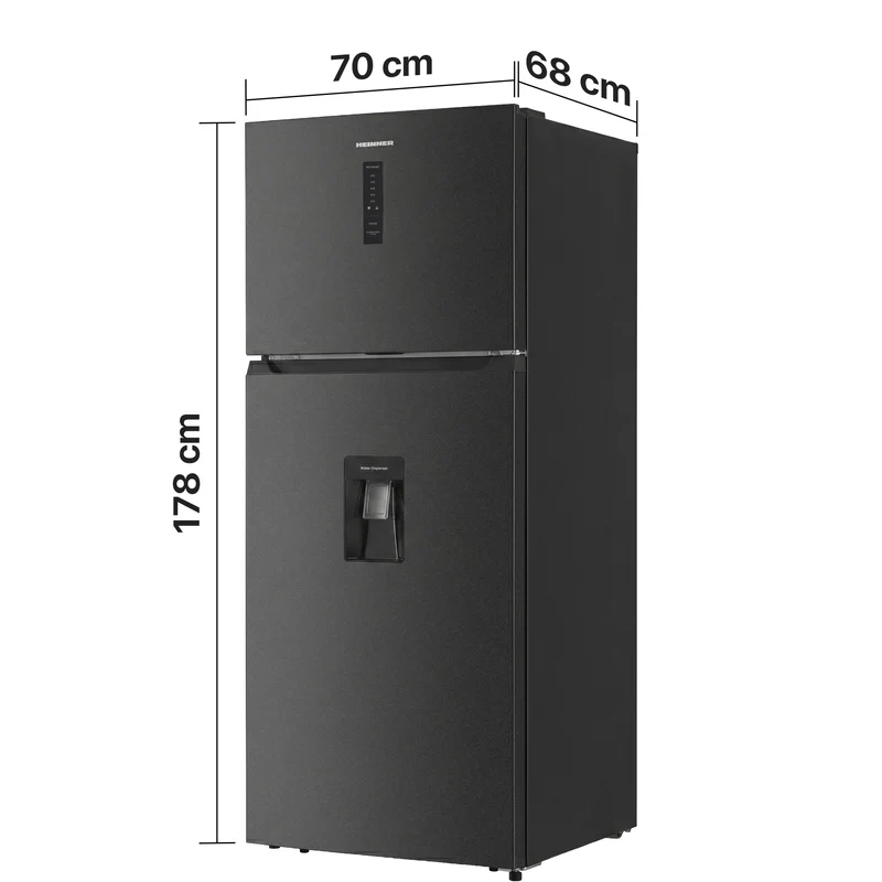 Heinner koel-vriescombinatie HF-HM413NFDXWDE – 413 liter – No Frost – energielabel E