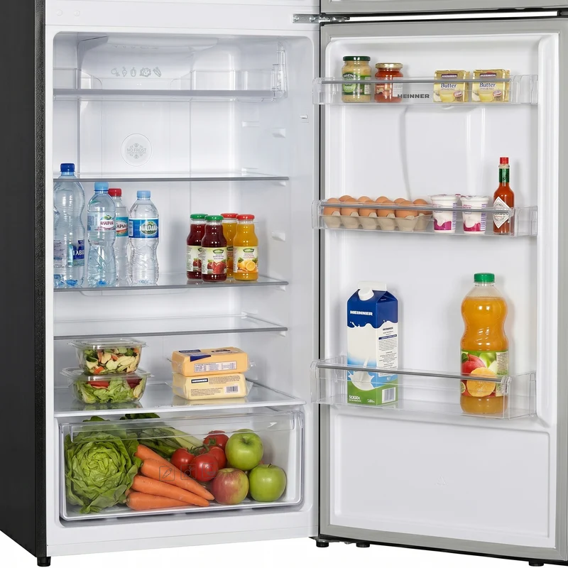 Heinner koel-vriescombinatie HF-HM413NFDXWDE – 413 liter – No Frost – energielabel E