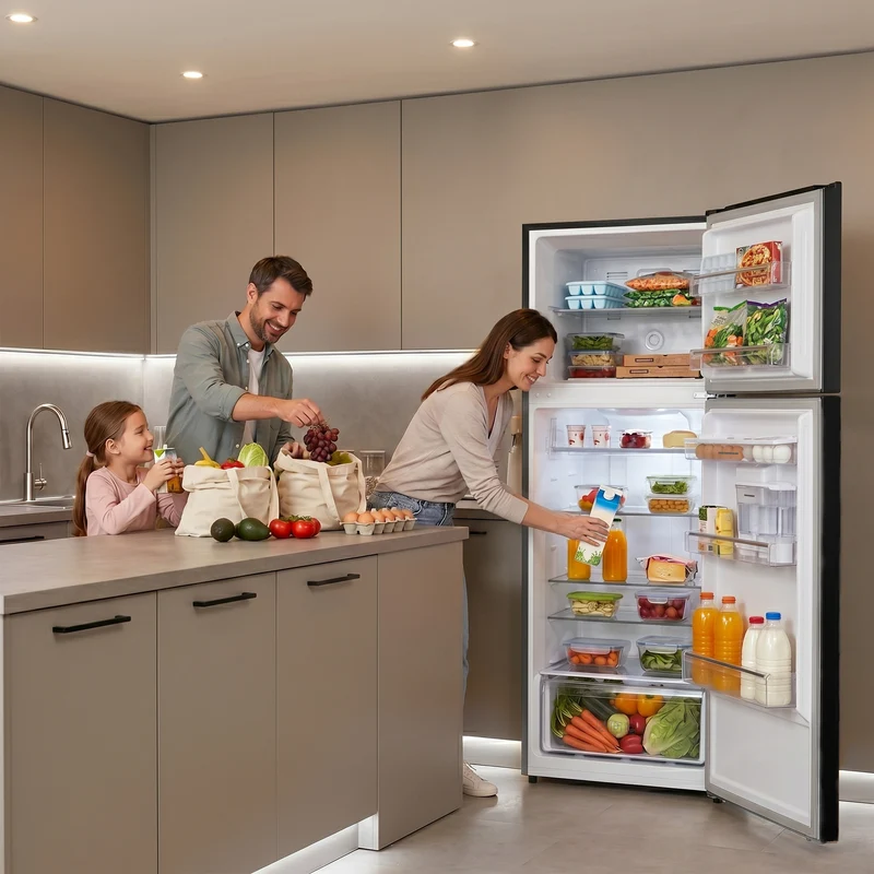 Heinner koel-vriescombinatie HF-HM413NFDXWDE – 413 liter – No Frost – energielabel E