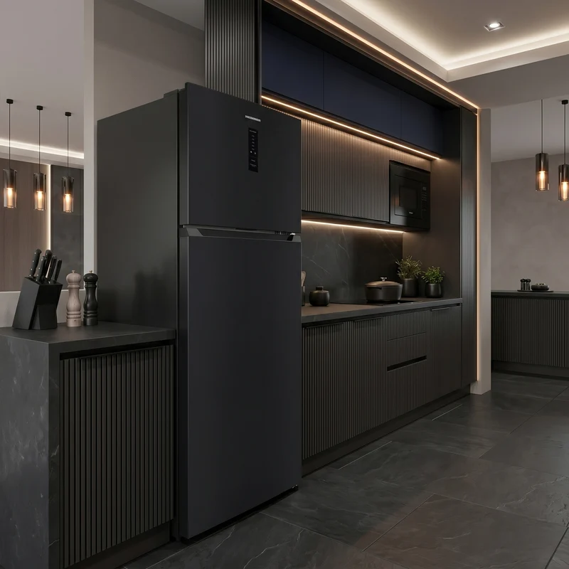 Heinner koel-vriescombinatie HF-HM415NFDXE – 415 liter – Full No Frost – energielabel E