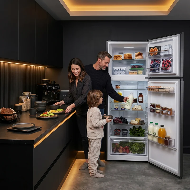 Heinner koel-vriescombinatie HF-HM415NFDXE – 415 liter – Full No Frost – energielabel E
