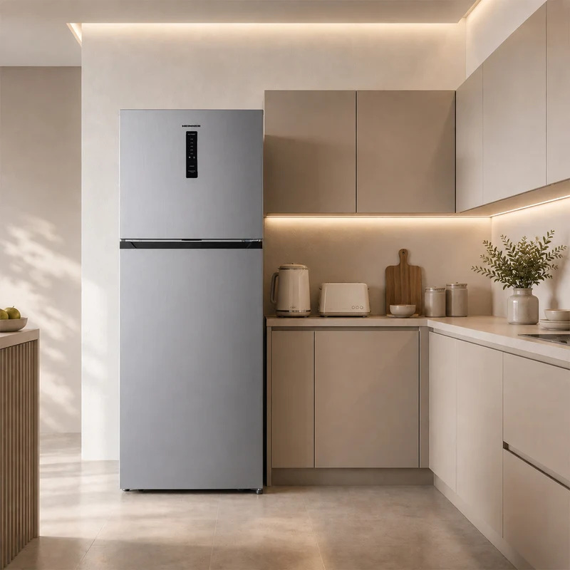 Heinner koel-vriescombinatie HF-HM415NFSE – 415 liter – Full No Frost – inverter compressor – energielabel E