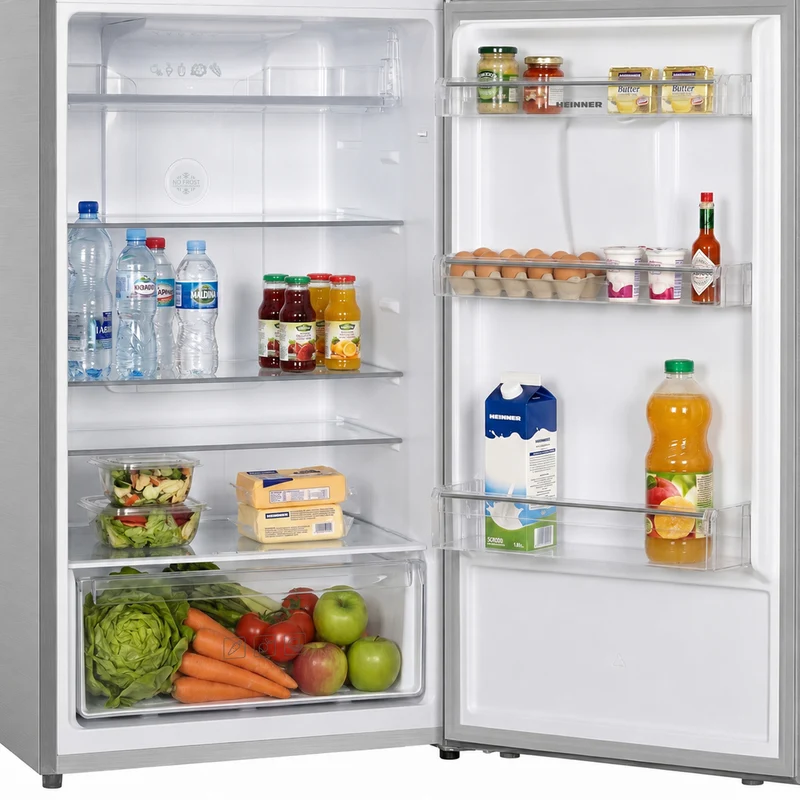 Heinner koel-vriescombinatie HF-HM415NFSE – 415 liter – Full No Frost – inverter compressor – energielabel E