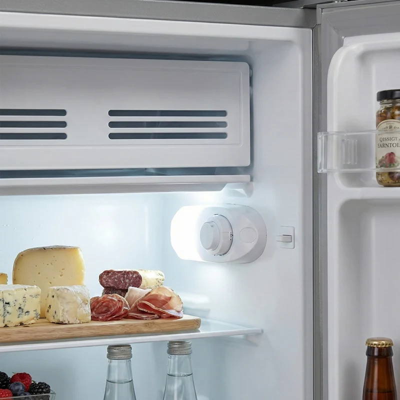 Tafelmodel koelkast Heinner HF-HM90SE – 90 liter – LED-verlichting – omkeerbare deur – energielabel E