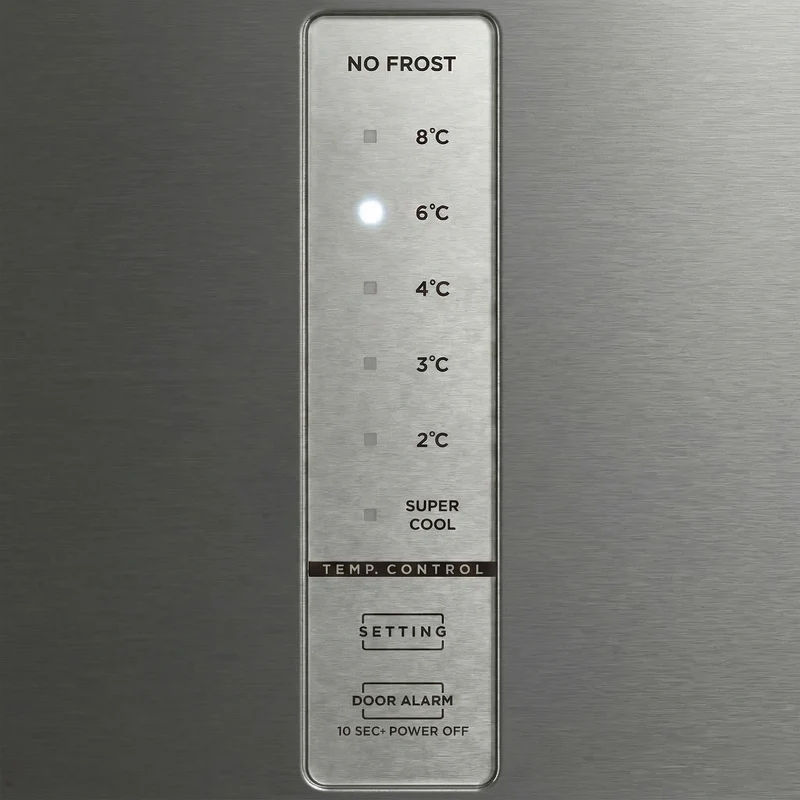 Heinner HF-M362NFXE kastmodel koelkast – 362 L – No Frost – energielabel E