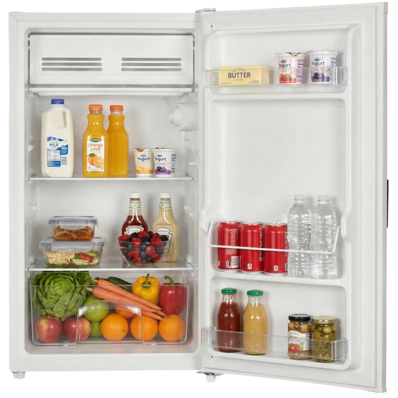 Tafelmodel koelkast Heinner HF-HM90E – 90 liter – omkeerbare deur – energielabel E