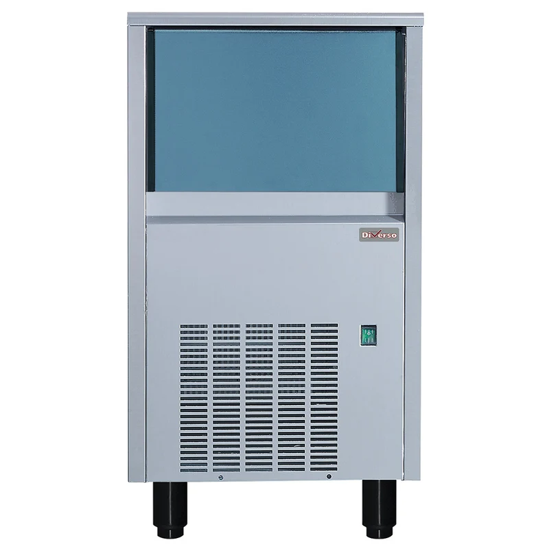 Gastro Eiswürfelmaschine , 41 kg/24h , 15 kg Speicher , Volleiswürfel, WR-SP41-A/R2X