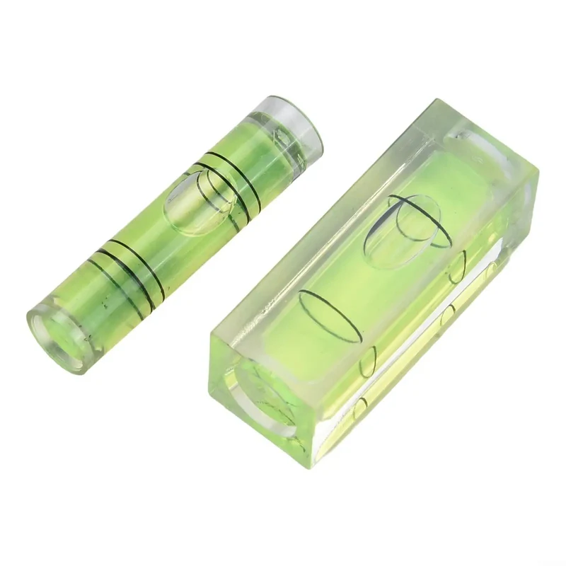 Totally Game Changing 2Pc Mini Spirit Level Set Boasting Dead On Precision With Bright Green Bubble Vials To Help Ya Hang Pics And Mount Wall Art Smooth As Butter