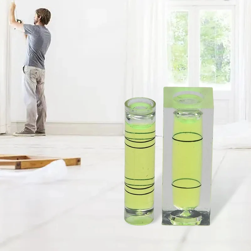 Totally Game Changing 2Pc Mini Spirit Level Set Boasting Dead On Precision With Bright Green Bubble Vials To Help Ya Hang Pics And Mount Wall Art Smooth As Butter