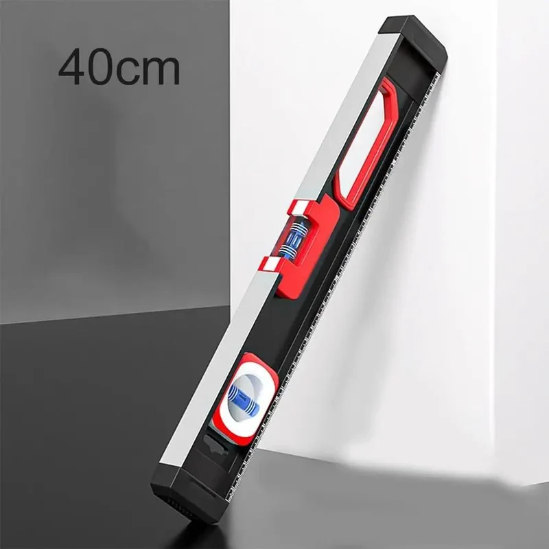 Heavy Duty Aluminum Alloy Level With Exposed Beefy Magnets For Dead Solid Grip On Any Iron Surface Sharp Precision Markings And Slim Portable Profile Engineered To Crush Every Tradesman Or Weekend Hack
