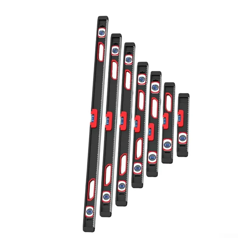 Heavy Duty Aluminum Alloy Level With Exposed Beefy Magnets For Dead Solid Grip On Any Iron Surface Sharp Precision Markings And Slim Portable Profile Engineered To Crush Every Tradesman Or Weekend Hack