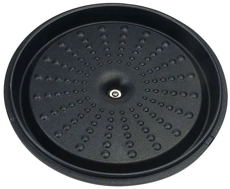 Aluminiumguss Cocotte Schmorkochtopf rund 28 cm grün