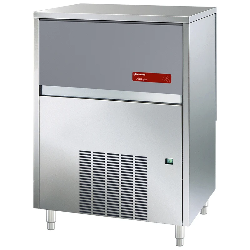 Eisbereiter PEBBLE ICE 142 kg, mit 40 kg-Vorratsbehälter – WASSER - PEB140/40W