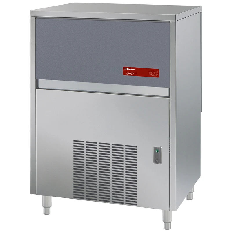 Eiswürfelbereiter CUBO ICE 72 kg, mit 40-kg-Vorratsbehälter – WASSER - CUB80/40W