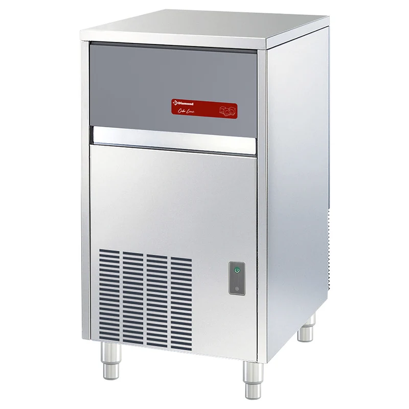 Eiswürfelbereiter CUBO ICE 48 kg, mit 25-kg-Vorratsbehälter – WASSER - CUB50/25W