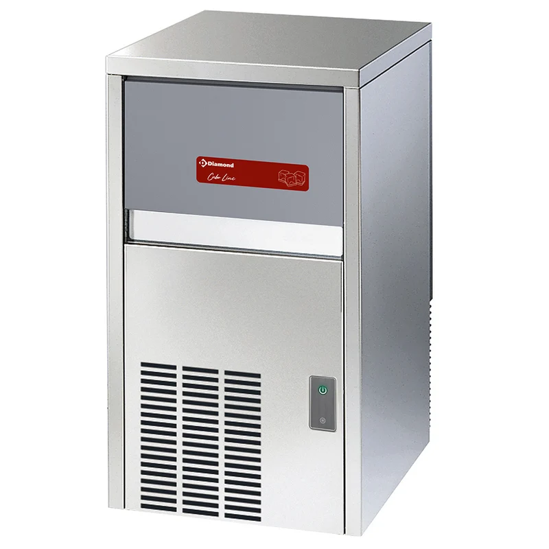 Eiswürfelbereiter CUBO ICE 29 kg, mit 9-kg-Vorratsbehälter – LUFT - CUB30/9A