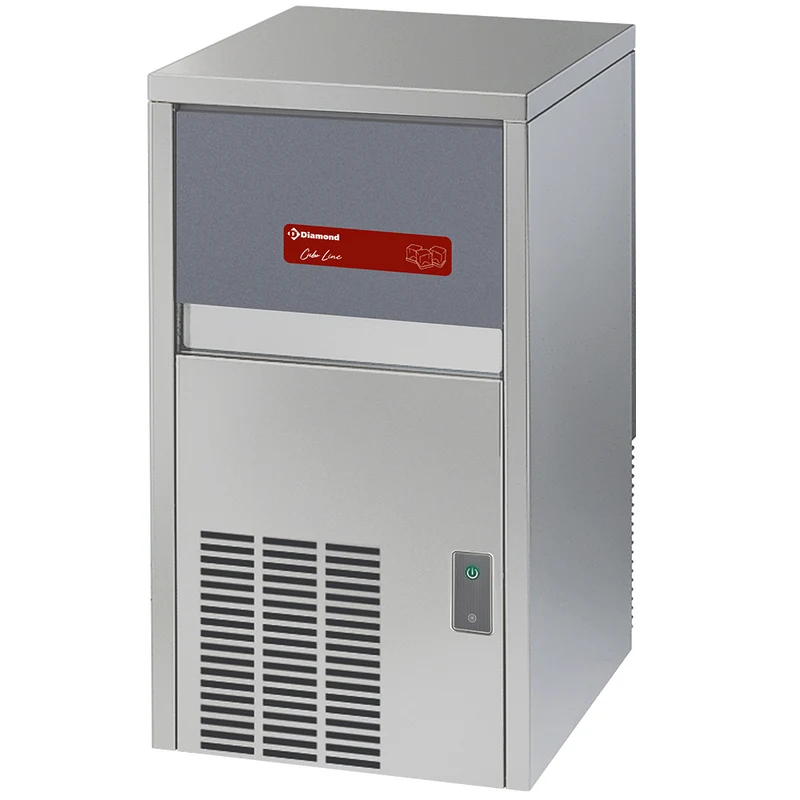 Eiswürfelbereiter CUBO ICE 29 kg, mit 9-kg-Vorratsbehälter – LUFT - CUB30/9A