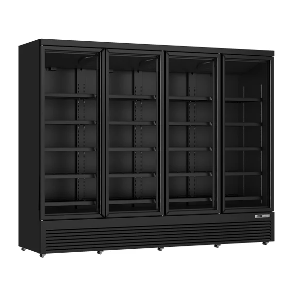 Kühlschrank mit 4 Glastüren – 2025 l