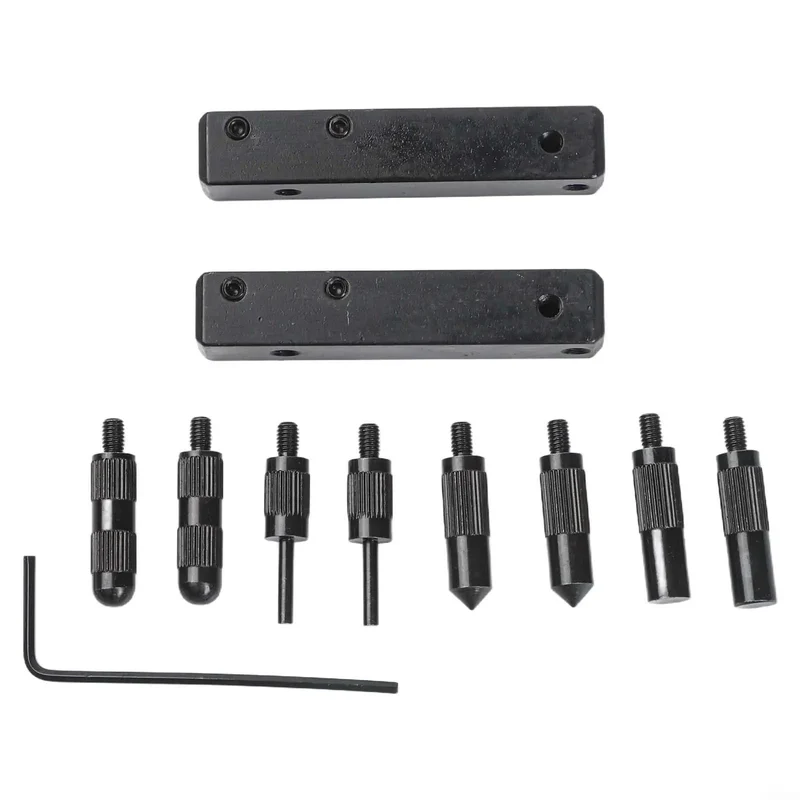 Badass Digital Caliper Accessory Kit with 8 Heavy Duty Measuring Heads and Sturdy Clamps for Precise Internal and External Groove and Step Measurements Top Shelf Tool Upgrade for Pro Mechanics