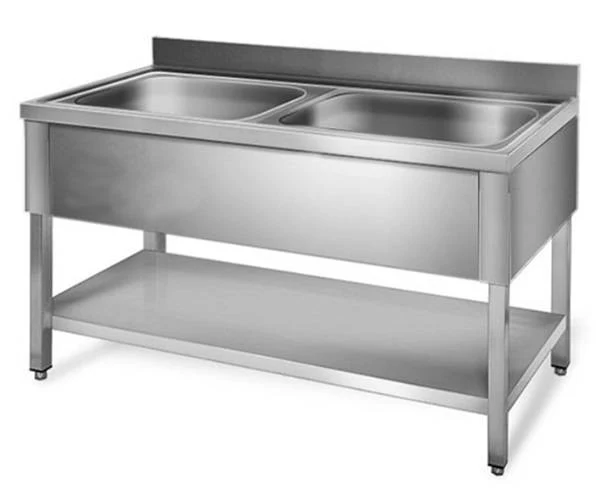 1000x600xH850mm 2 Becken – Mitte