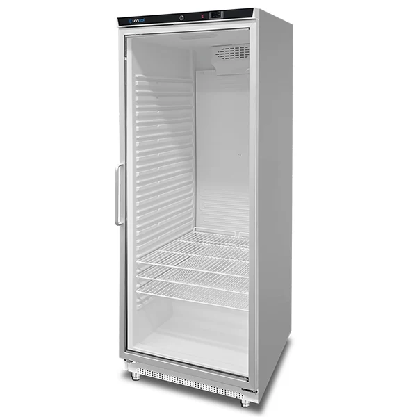 Kühlschrank 630L Weiß + Glas +2°C/+8°C Ventiliert 775 x 735 x 1920 mm