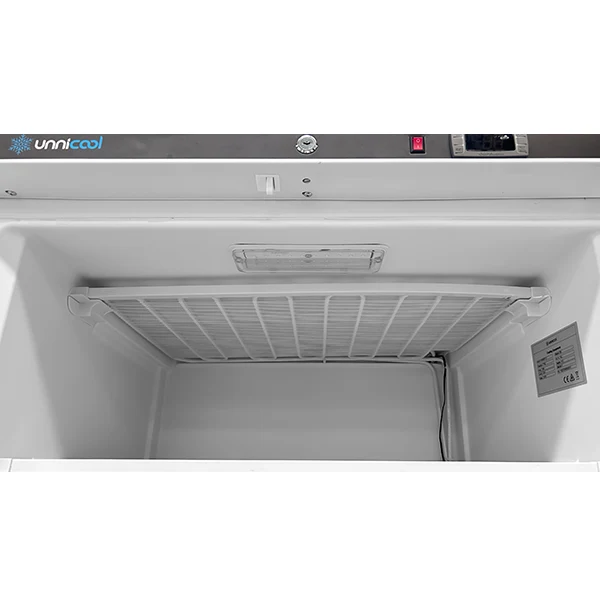 Gefrierschrank 630 l Weiß + Glas –18 °C/–22 °C Ventiliert 775 x 735 x 1920 mm