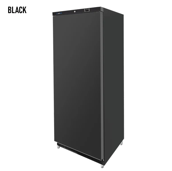 Gefrierschrank SCHWARZ 600L -18°C bis -23°C Statische Kühlung