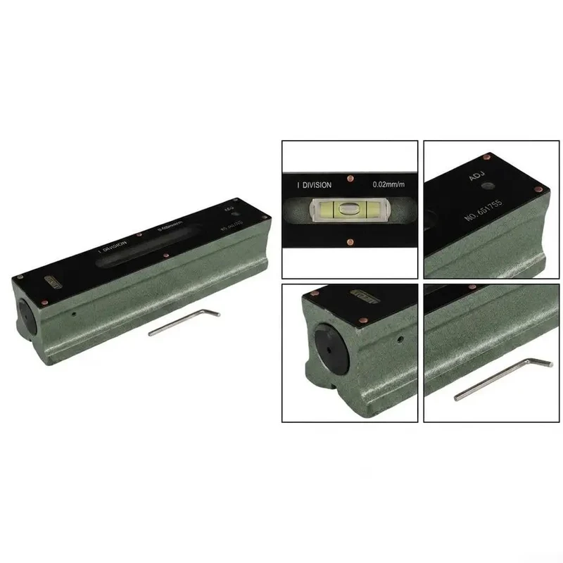 Heavy Duty Industrial Mechanical Bar Level Featuring Hella Precise 0.02mm Accuracy And Rock Solid Steel Construction For Professional Layout Tasks And Tight Alignment Projects