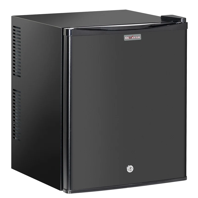 Minibar 40 Liter mit Volltür , Abschließbar , Schwarz, WR-MBM1-40