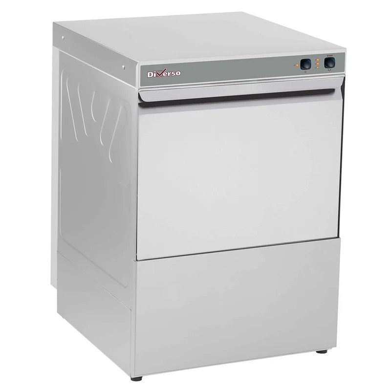Gastro Geschirrspülmaschine 500x500 , mit Laugenpumpe & Dosierpumpen , 230V, WR-LV50-MPD5