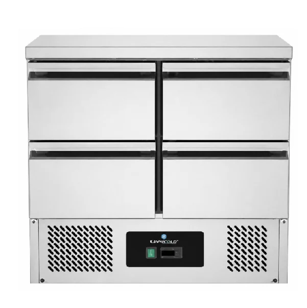 Refrigerated Counter 900x700xH850mm - With 4 drawers