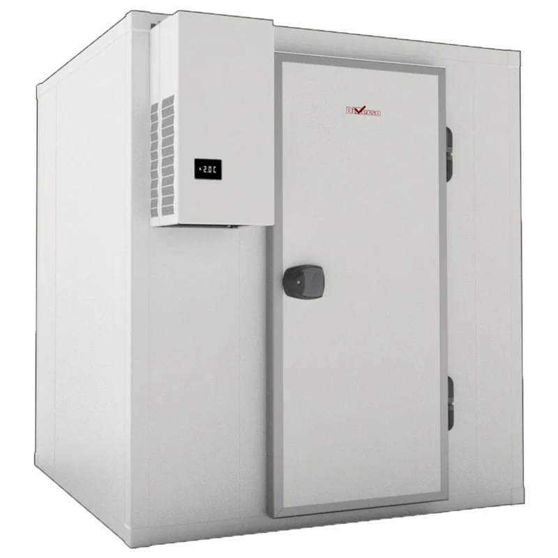 Kühlzelle mit Monoblock-Aggregat , 8,37 m³ , 80 mm Isolierung, WR-Z2226-8V-R2