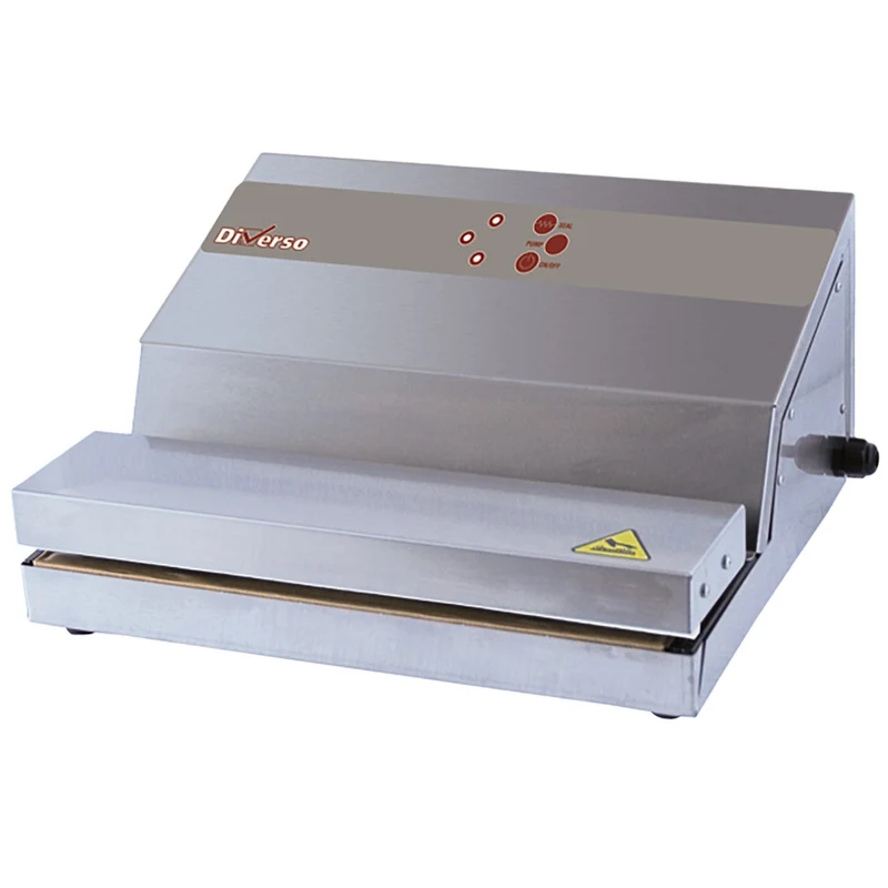 Professionelles Tisch-Vakuumiergerät aus Edelstahl , 16 L/min , 330 mm Schweißleiste, WR-VAXL-33