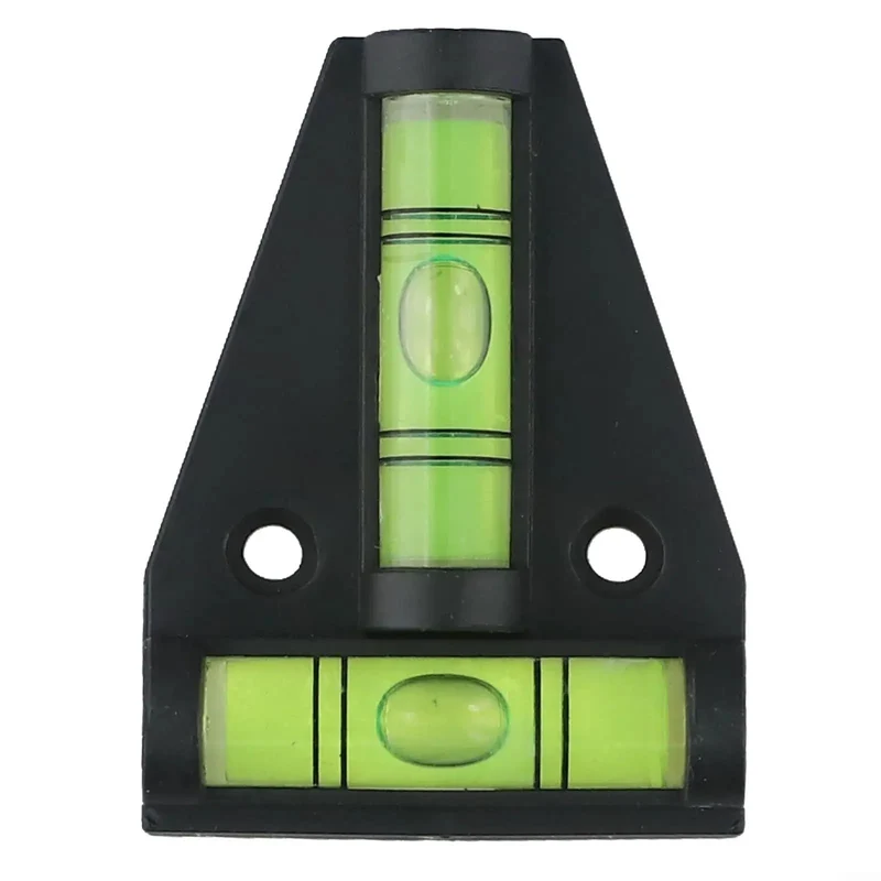 T Shaped Horizontal Bubble Level With Fluorescent Vials For Dead Nuts Accurate Tile Fixes And Wall Hangs Hella Bright In Dim Spaces Two Way Spirit Gauge For Any Home Build Project
