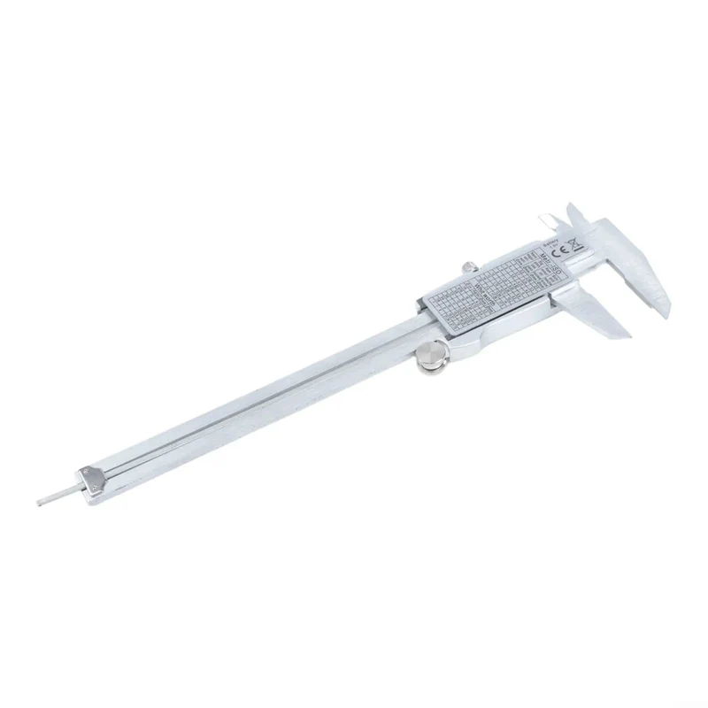 Hardened Stainless Steel Digital Caliper 0-150mm With Extra Large LCD Display And Killer Accuracy At 0.01mm Resolution Perfectly Suited For Serious Machinists Engineers And Detailed Fabrication Jobs
